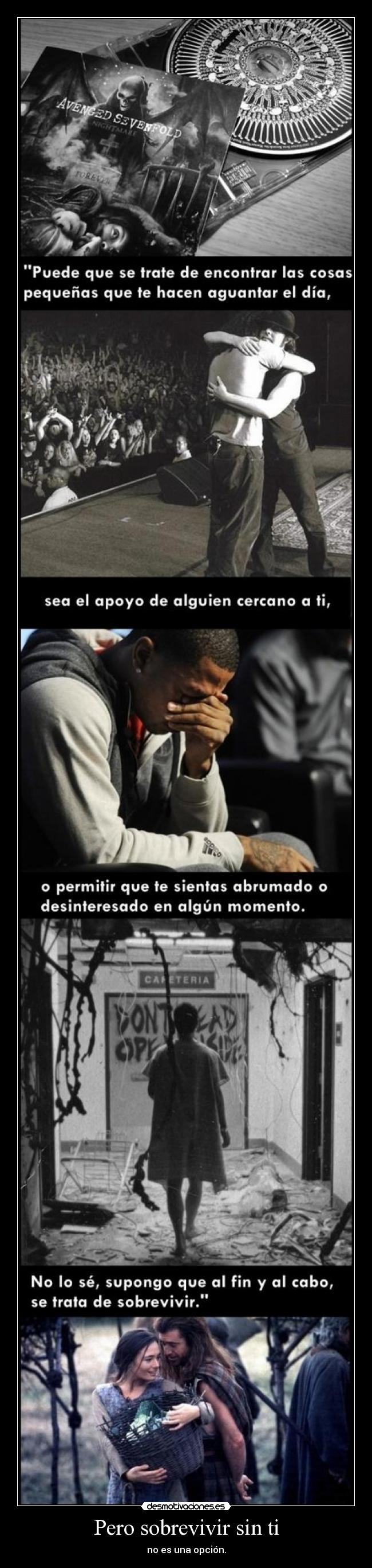 Pero sobrevivir sin ti -