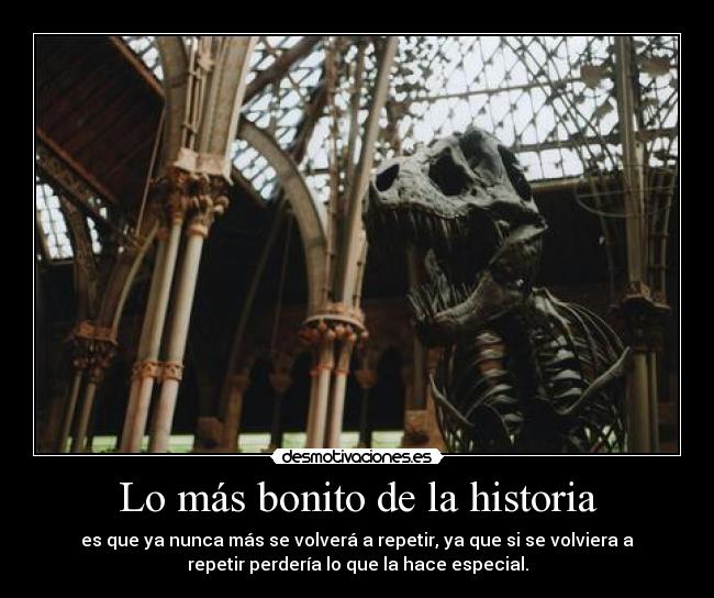 Lo más bonito de la historia -