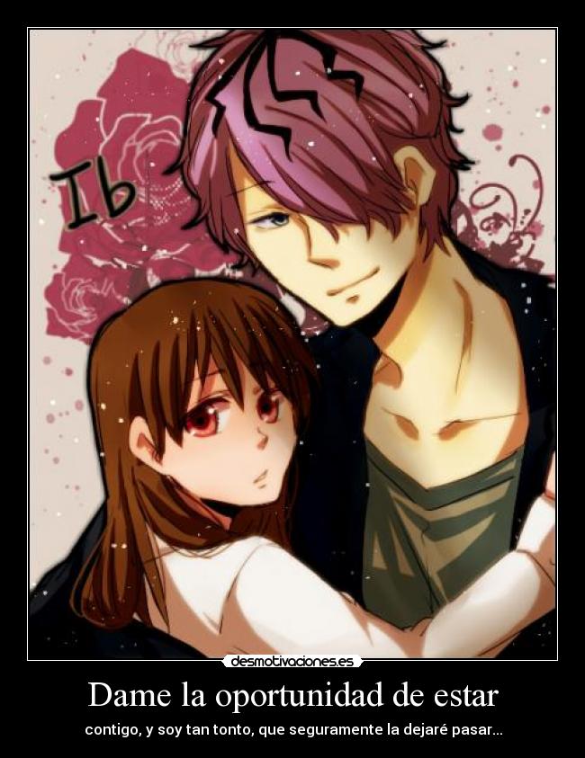 Dame la oportunidad de estar -