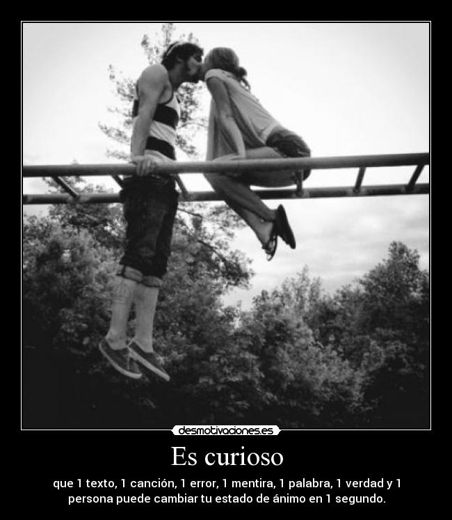 Es curioso -