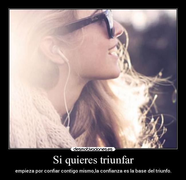 Si quieres triunfar - 