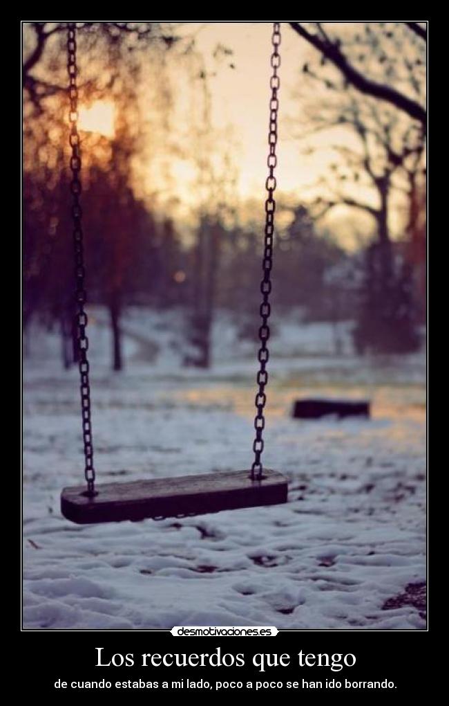 Los recuerdos que tengo - 