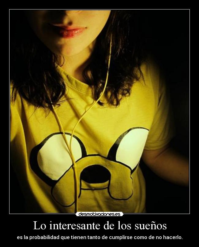 Lo interesante de los sueños - 