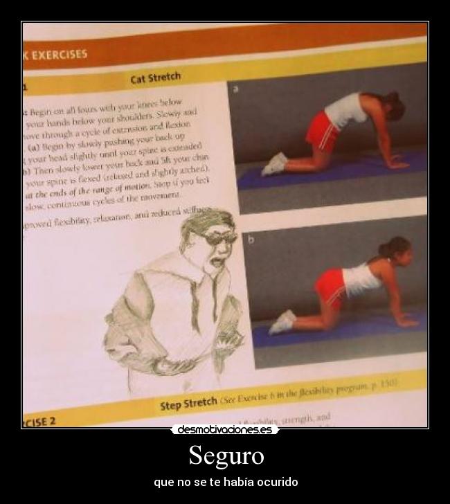 Seguro - que no se te había ocurido