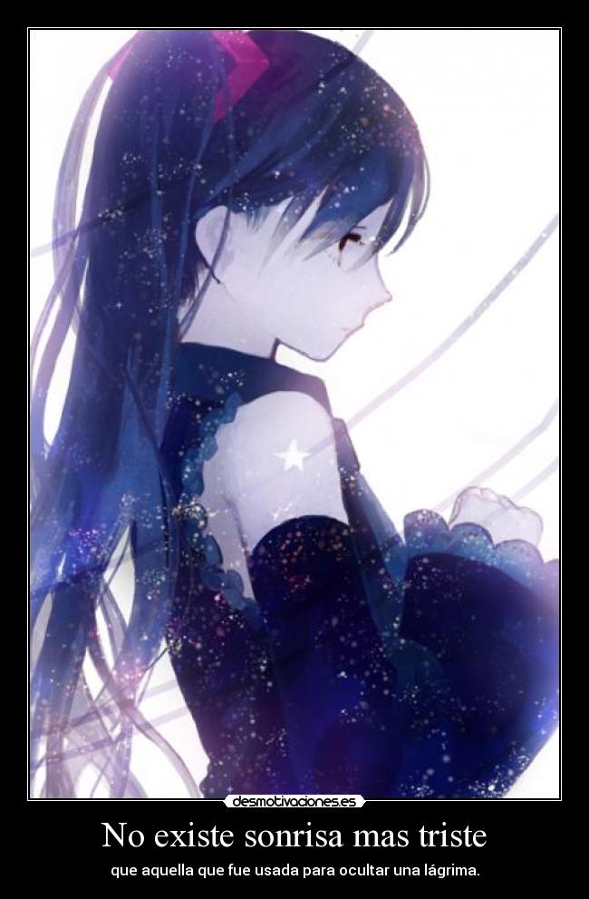 No existe sonrisa mas triste - 