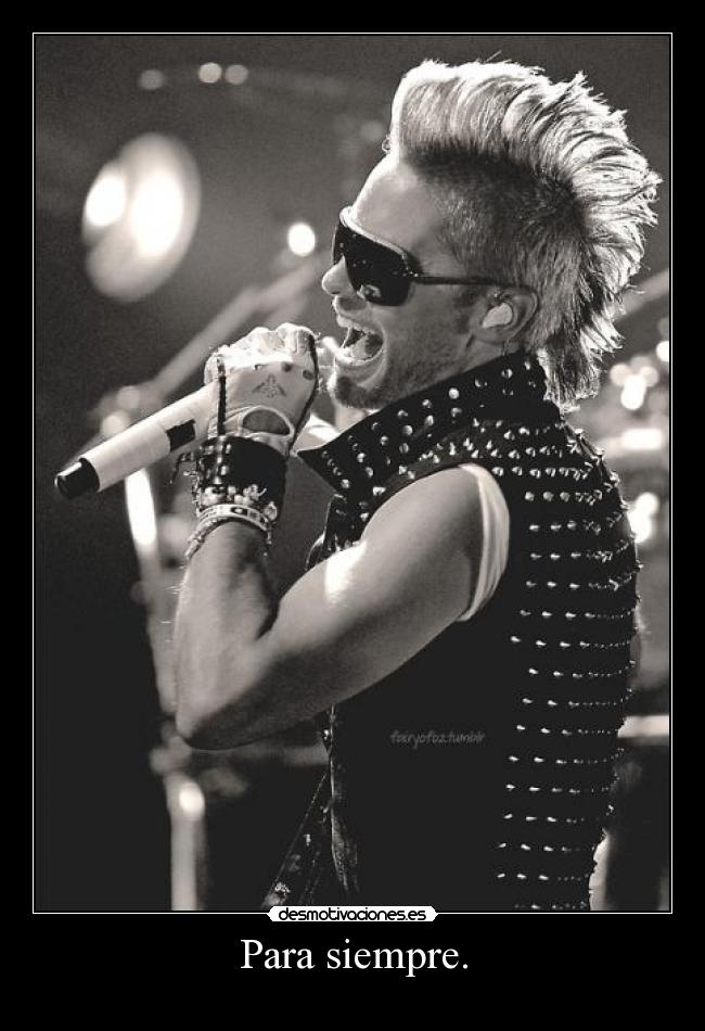 Para siempre. -