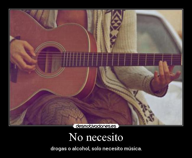 No necesito -
