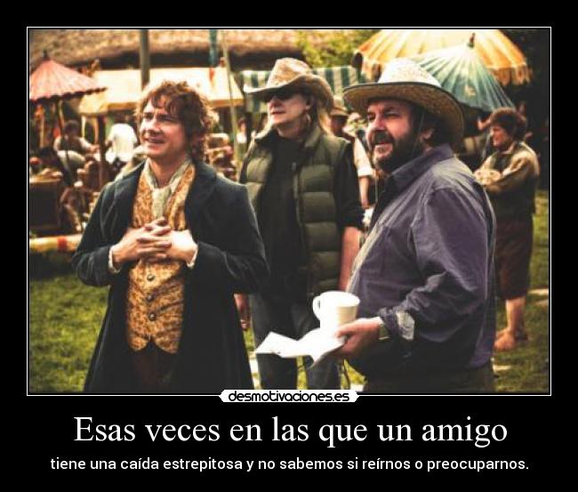 carteles rapyeah thefilms hobbit suki cae desmotivaciones