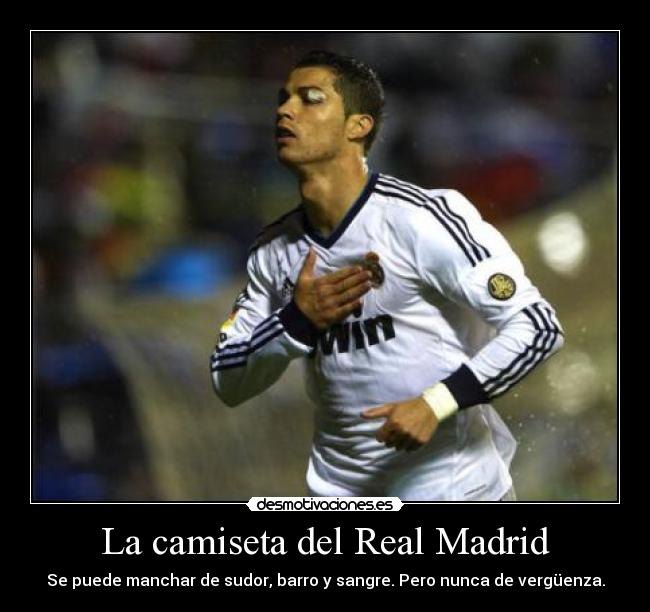 La camiseta del Real Madrid - 