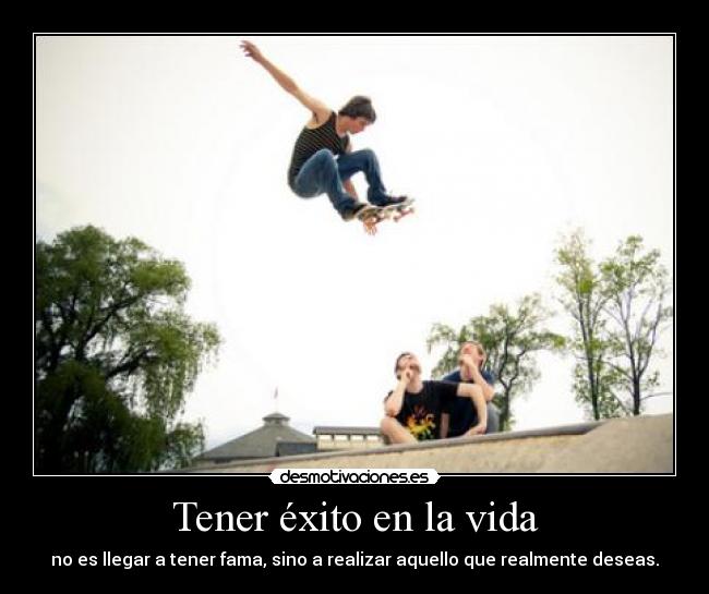 Tener éxito en la vida - 