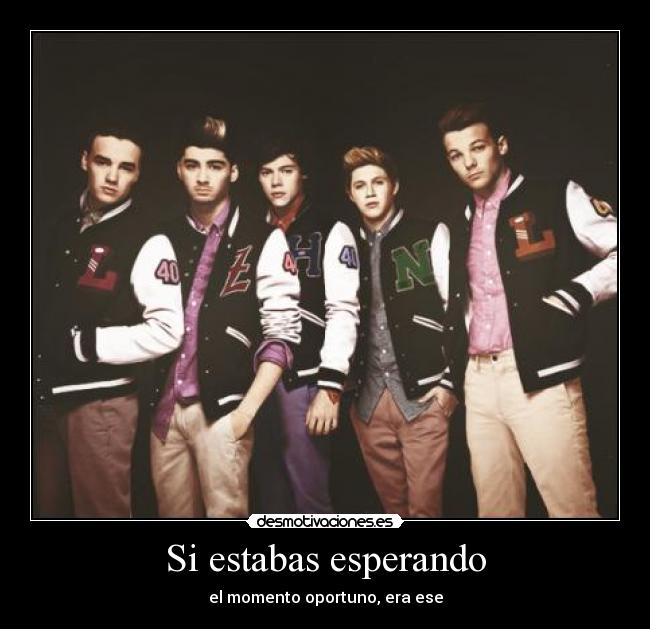 Si estabas esperando - 