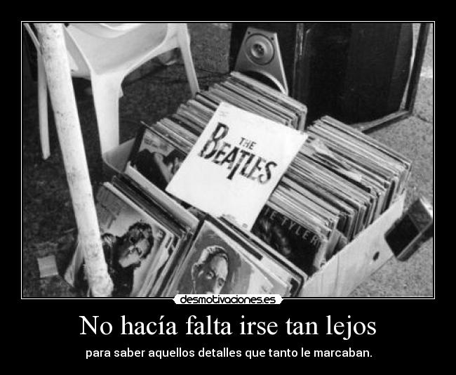 No hacía falta irse tan lejos -