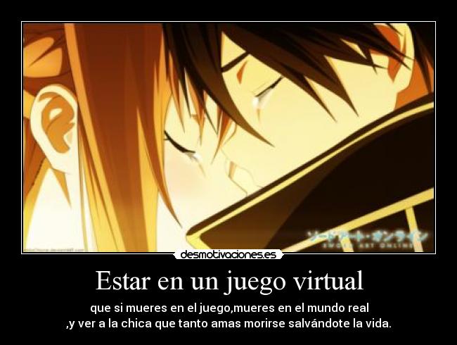 Estar en un juego virtual - 