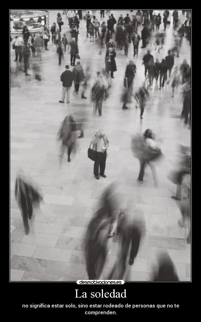 La soledad -