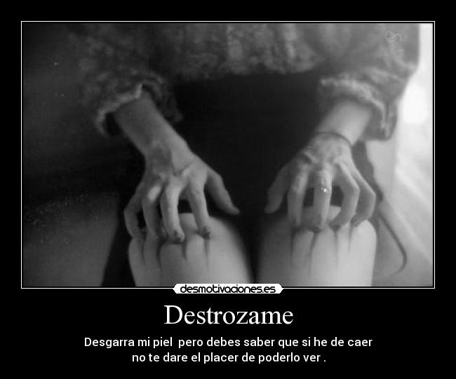 Destrozame -