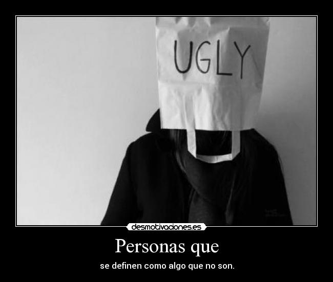 Personas que -