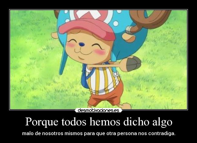 carteles one piece tony tony chopper anime manga eshtaba floreria desmotivaciones