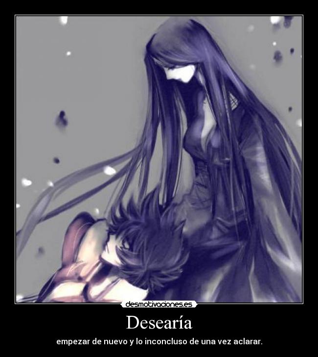 Desearía - empezar de nuevo y lo inconcluso de una vez aclarar.