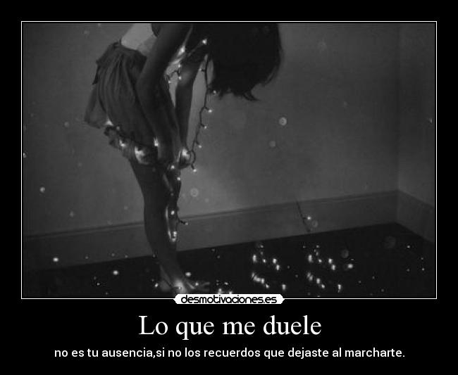 Lo que me duele - 