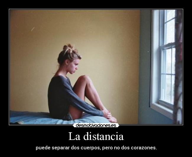 La distancia -
