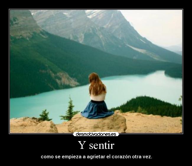 Y sentir -