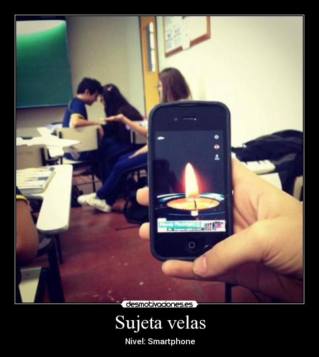 Sujeta velas -
