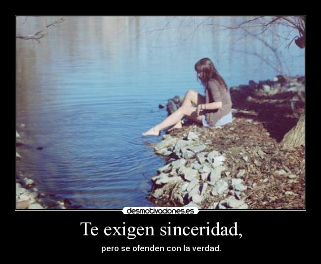 carteles exigen sinceridad desmotivaciones