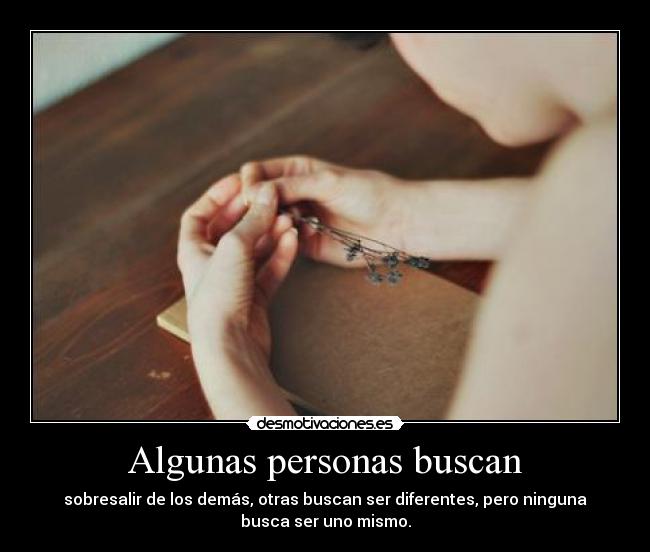 Algunas personas buscan -