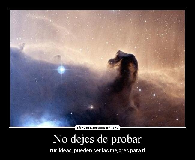 No dejes de probar - 