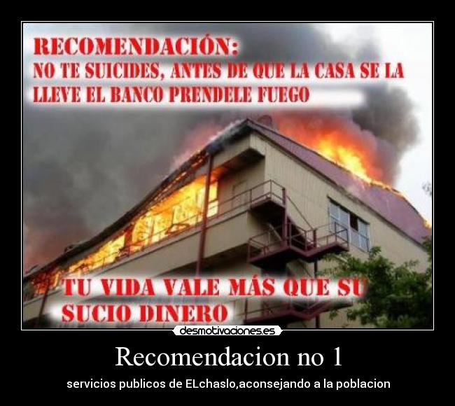 Recomendacion no 1 -