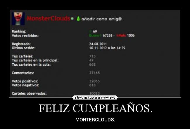 FELIZ CUMPLEAÑOS. - 