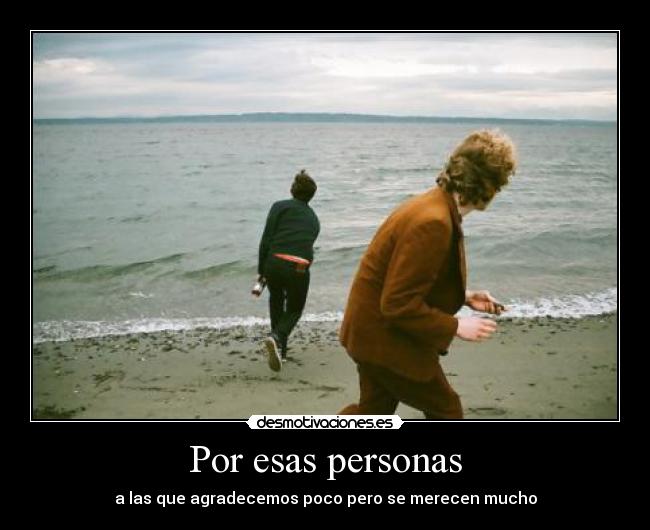 Por esas personas - 