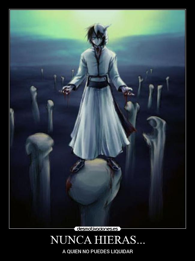NUNCA HIERAS... -