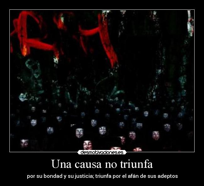 Una causa no triunfa - 