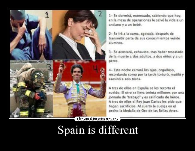 Spain is different -