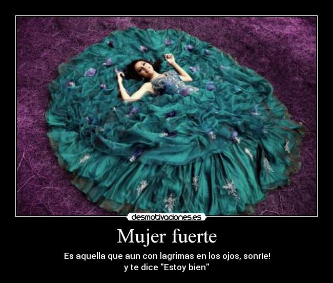 Mujer fuerte -