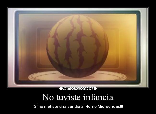 carteles infancia anime sakurasou pet kanojo sandia microondas wtf desmotivaciones