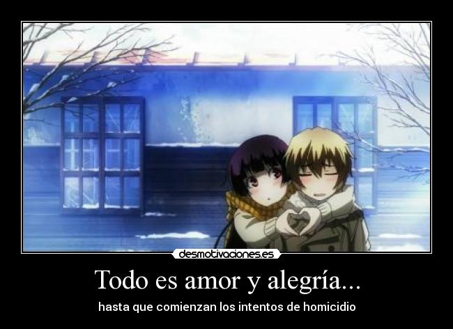 carteles amor alegria tasogare otome amnesia yuuko niya spoiler uno los dos esta muerto nwn desmotivaciones