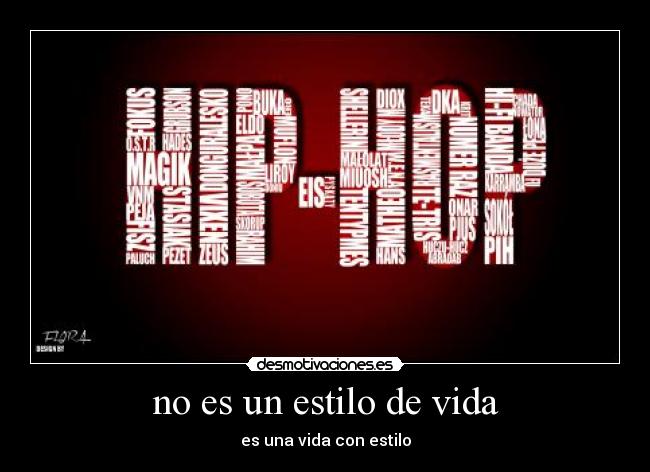 no es un estilo de vida - es una vida con estilo