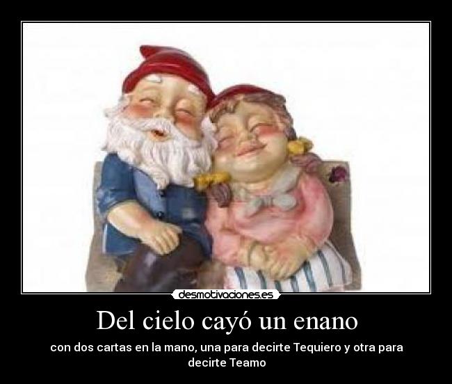 Del cielo cayó un enano - 