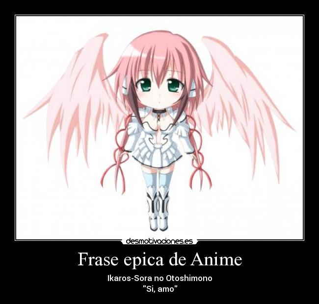 Frase epica de Anime -