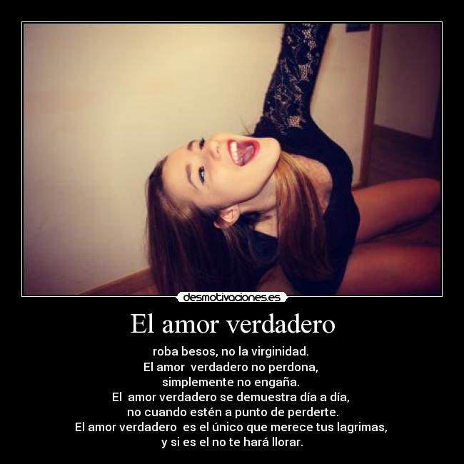 El amor verdadero -