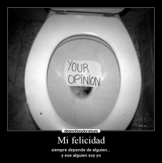 Mi felicidad -