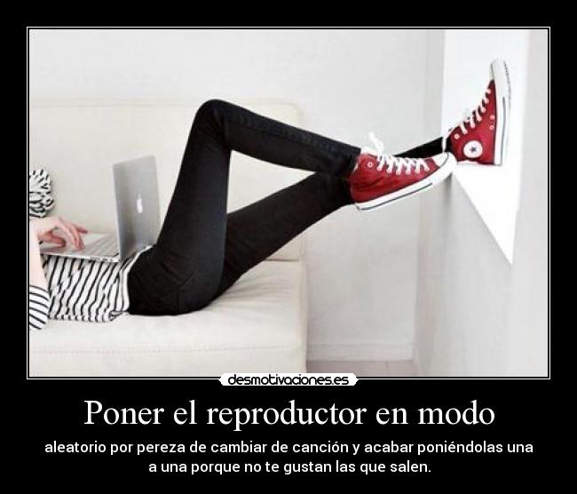 Poner el reproductor en modo - 