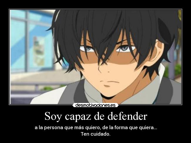 Soy capaz de defender - 