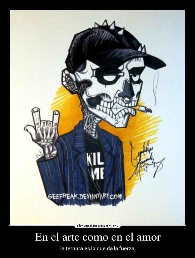 En el arte como en el amor -