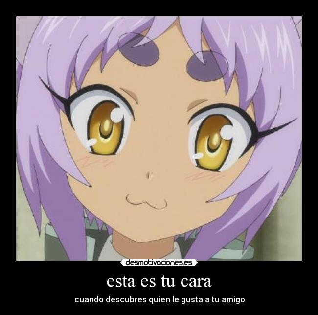 esta es tu cara - cuando descubres quien le gusta a tu amigo