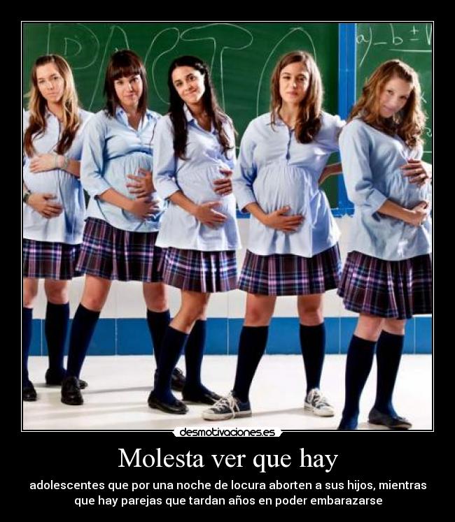 Molesta ver que hay - 