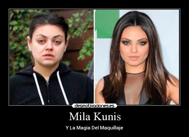 Mila Kunis - Y La Magia Del Maquillaje