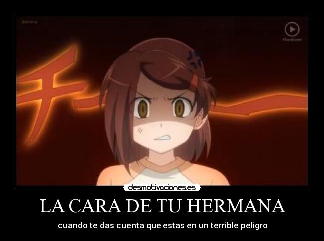 carteles hermana kissxsis desmotivaciones